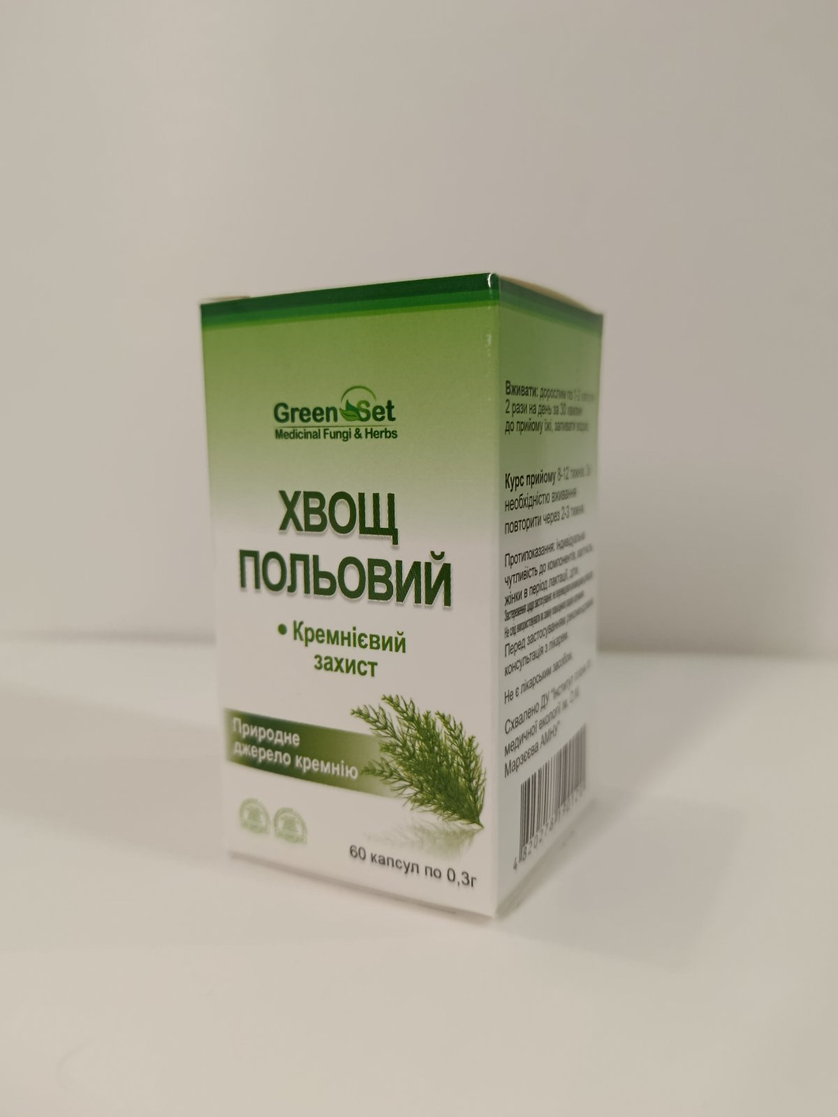 Хвощ - кремнієва броня (Equisétum arvénse)