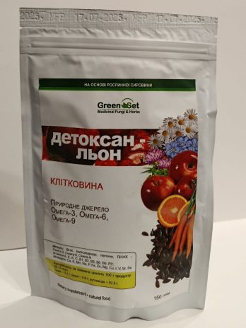 «Детоксан – Льон – Омега 3 – ніжне очищення»