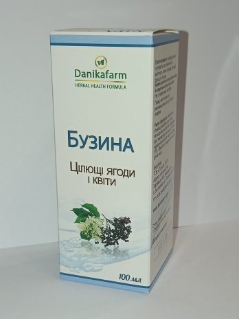 БАР «Бузина – цілющі ягоди і квіти» (Sambúcus nígra) (100мл)