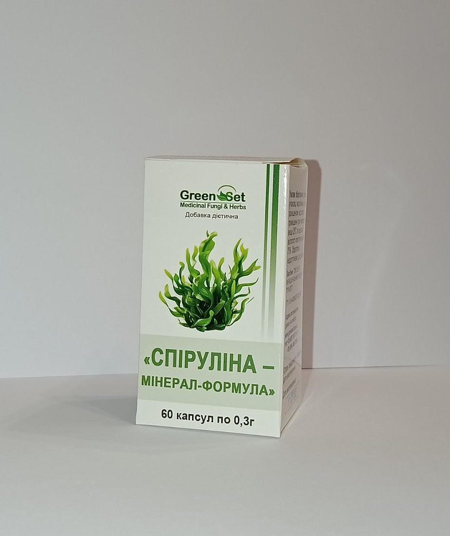 «Спіруліна — мінерал-формула» (Spirulina platensis)